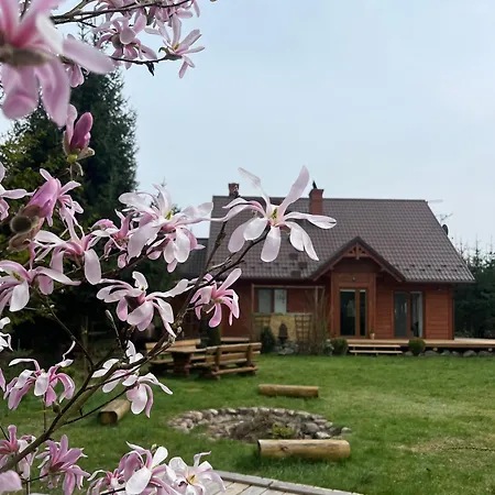 別荘 Drewniany Dom W Borach Tucholskich 