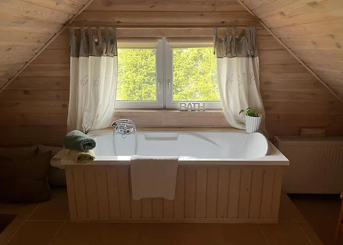 Prázdninový dům Drewniany Dom W Borach Tucholskich 