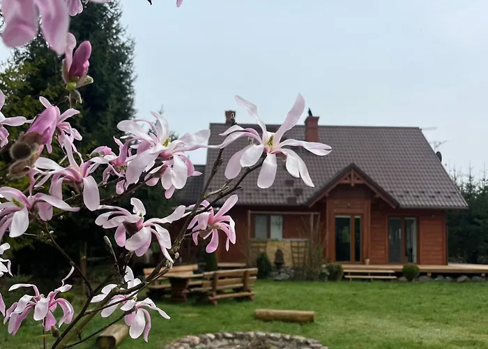 Prázdninový dům Drewniany Dom W Borach Tucholskich 